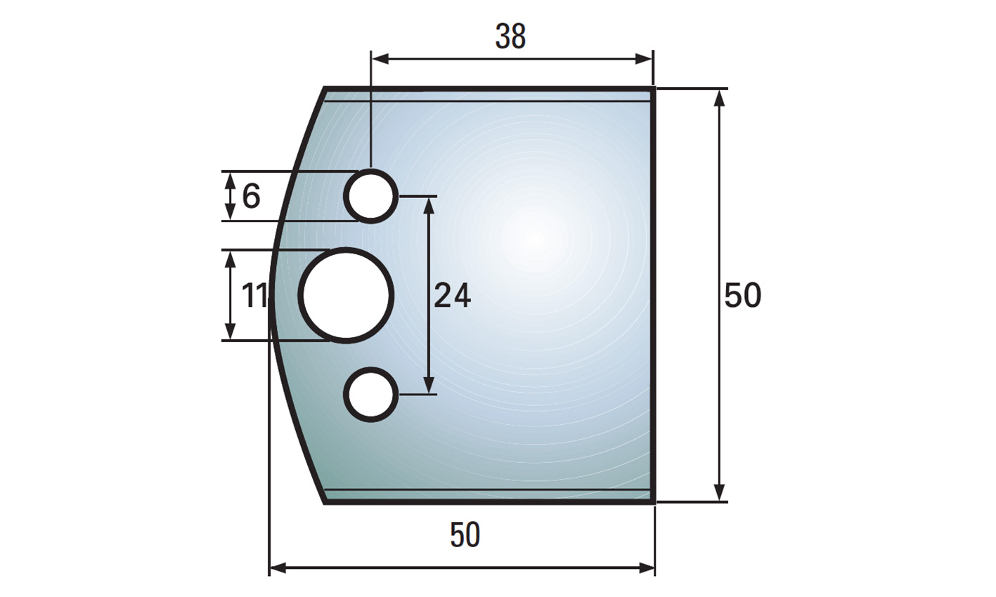 M5050HSS blanket 50x4X50 mm HSS