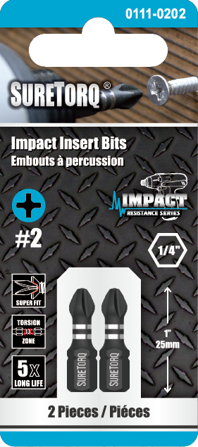 ST0111-0201 Phillips Insert Bit Insert impact bits