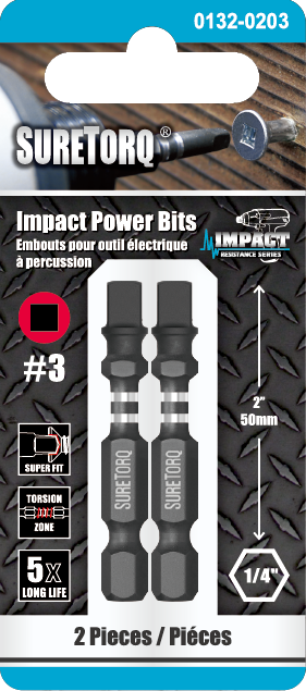 ST0132-0201 Square Power Bit Power impact bits